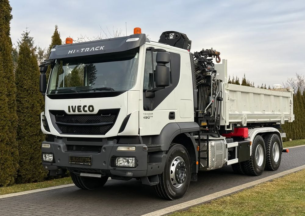Iveco TRAKKER 450 6X4 PODWÓJNA HYDRO-BURTA HIAB 104 - Автоманипулятор, Самосвал: фото 5 Iveco TRAKKER 450 6X4 PODWÓJNA HYDRO-BURTA HIAB 104 - Автоманипулятор, Самосвал: фото 5