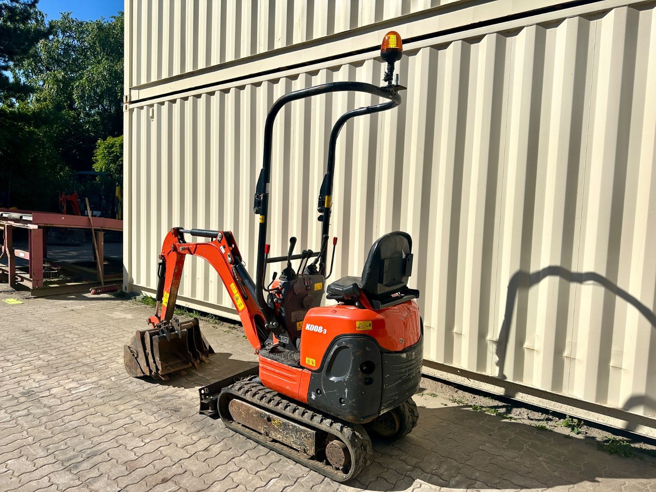Kubota K008-3 / 2021 BJ / 725 H / 4 x Löffel - Мини-экскаватор: фото 3 Kubota K008-3 / 2021 BJ / 725 H / 4 x Löffel - Мини-экскаватор: фото 3