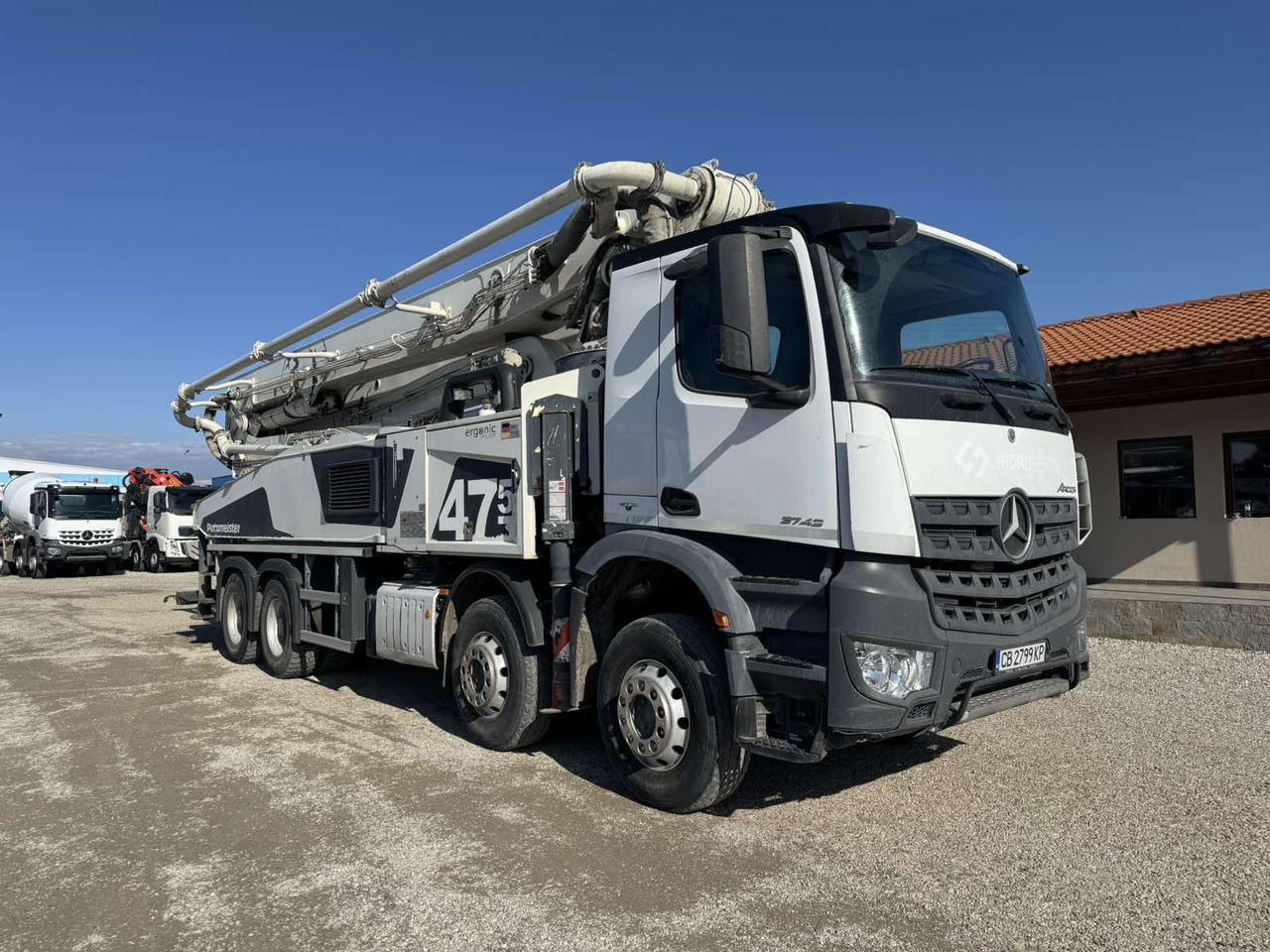 Mercedes-Benz AROCS 3743 PUTZMEISTER M47-5 - Автобетононасос: фото 1 Mercedes-Benz AROCS 3743 PUTZMEISTER M47-5 - Автобетононасос: фото 1