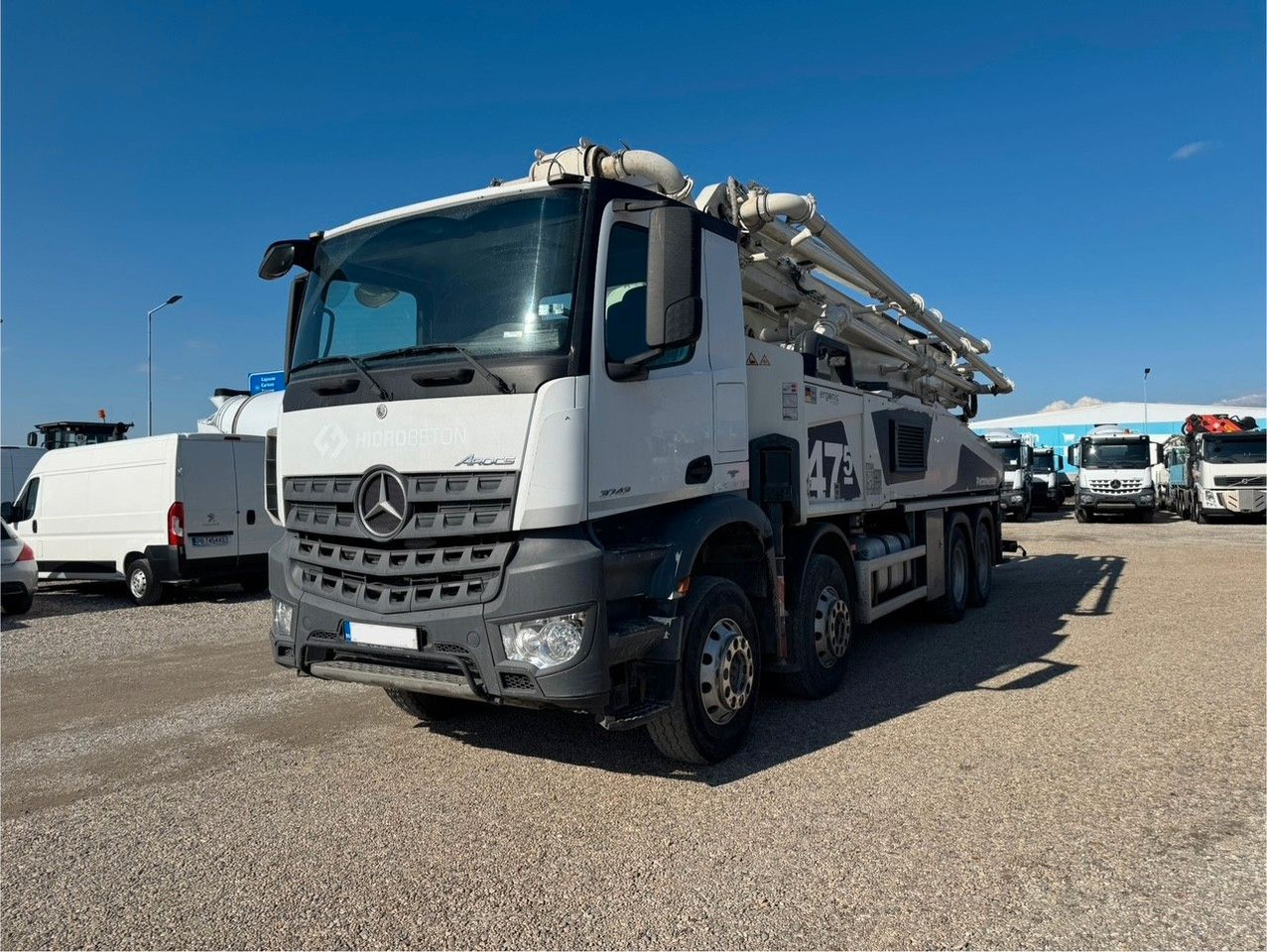 Mercedes-Benz AROCS 3743 PUTZMEISTER M47-5 - Автобетононасос: фото 3 Mercedes-Benz AROCS 3743 PUTZMEISTER M47-5 - Автобетононасос: фото 3