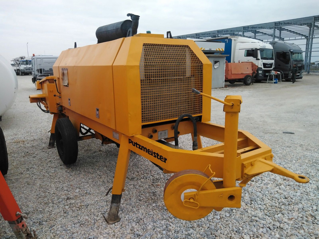 PUTZMEISTER BSA 1407 D - Бетононасос стационарный: фото 2 PUTZMEISTER BSA 1407 D - Бетононасос стационарный: фото 2