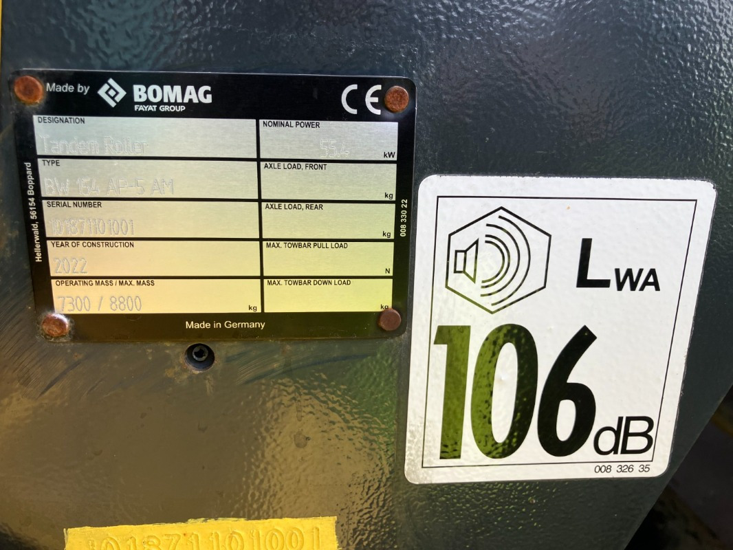 BOMAG DE BW 154 AP-5 AM - Каток: фото 2 BOMAG DE BW 154 AP-5 AM - Каток: фото 2