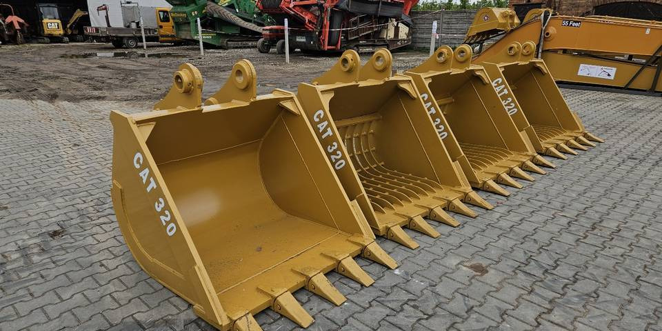 Łyżka ażurowa przesiewająca do koparki 18-25t sworzeń 80mm - Ковш для Строительной техники: фото 2 Łyżka ażurowa przesiewająca do koparki 18-25t sworzeń 80mm - Ковш для Строительной техники: фото 2