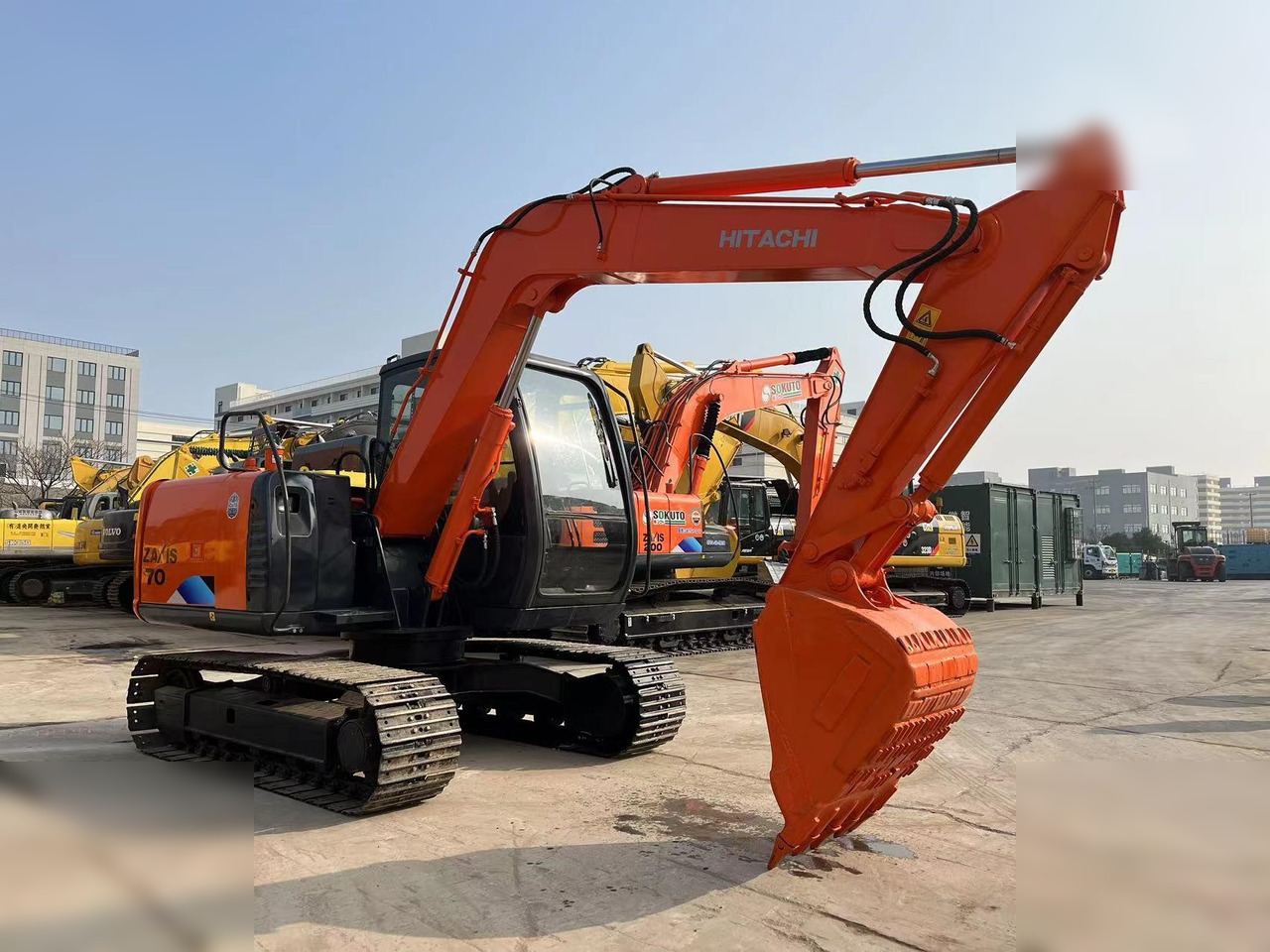 HITACHI ZX70 - Гусеничный экскаватор: фото 5 HITACHI ZX70 - Гусеничный экскаватор: фото 5