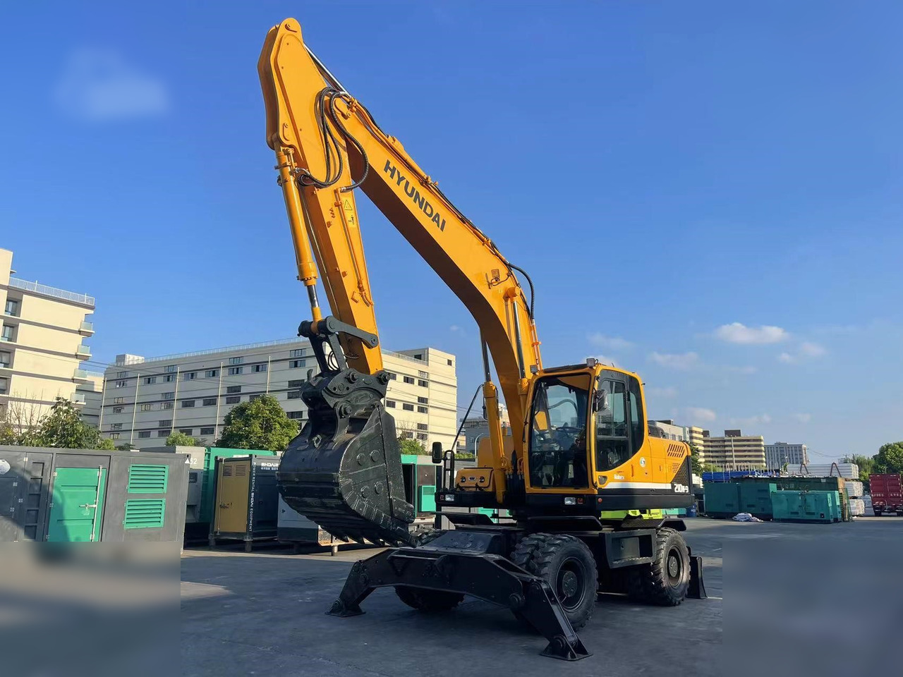 Колёсный экскаватор HYUNDAI ROBEX 210W-9: фото 9