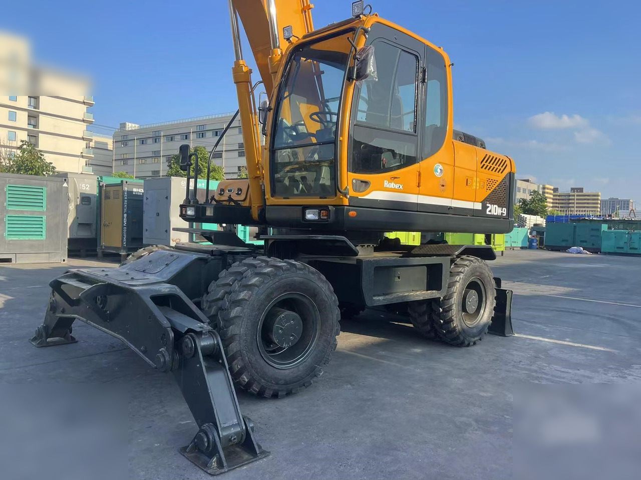 HYUNDAI ROBEX 210W-9S - Колёсный экскаватор: фото 3 HYUNDAI ROBEX 210W-9S - Колёсный экскаватор: фото 3