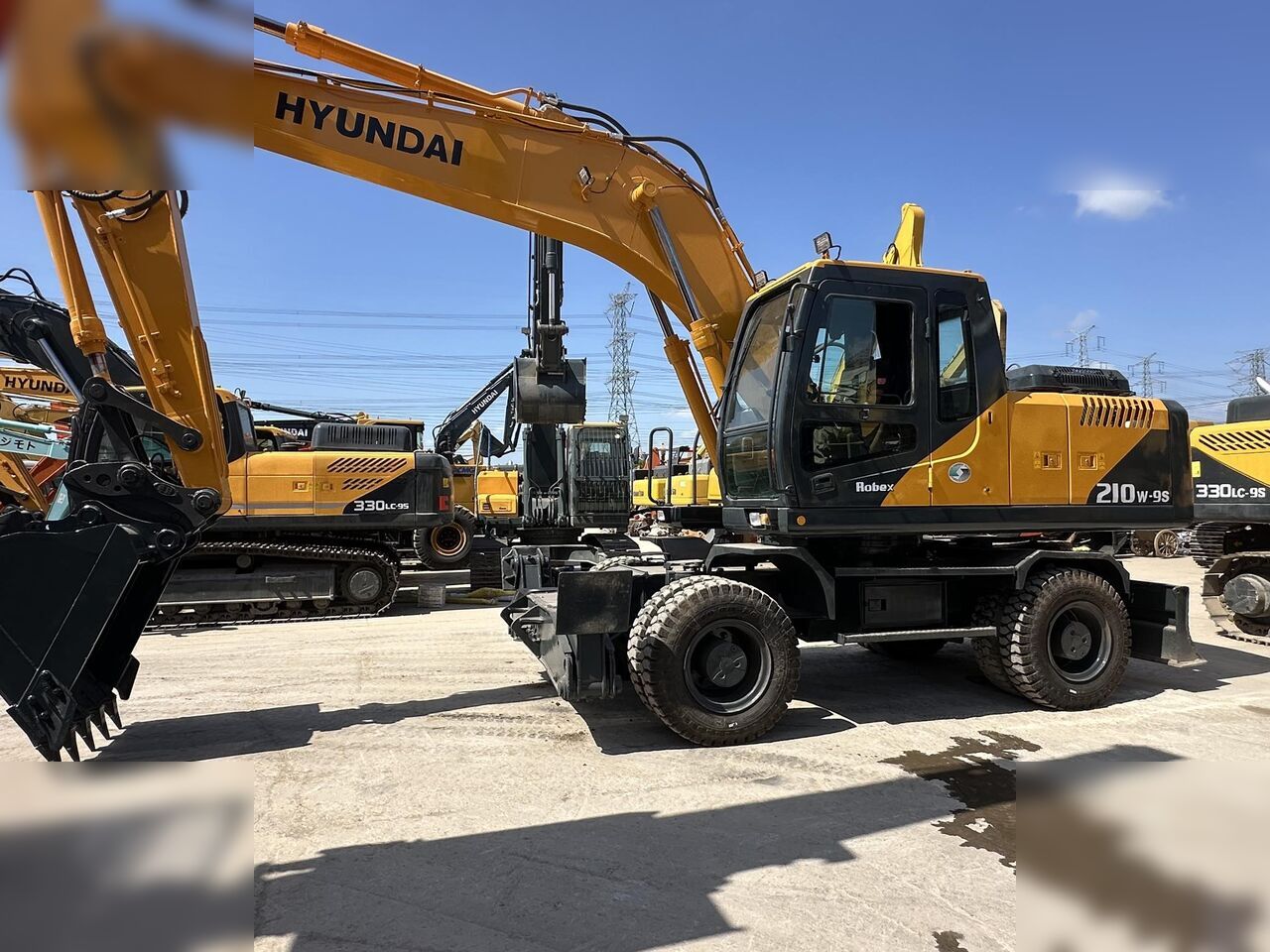 HYUNDAI ROBEX 210W-9S - Колёсный экскаватор: фото 5 HYUNDAI ROBEX 210W-9S - Колёсный экскаватор: фото 5