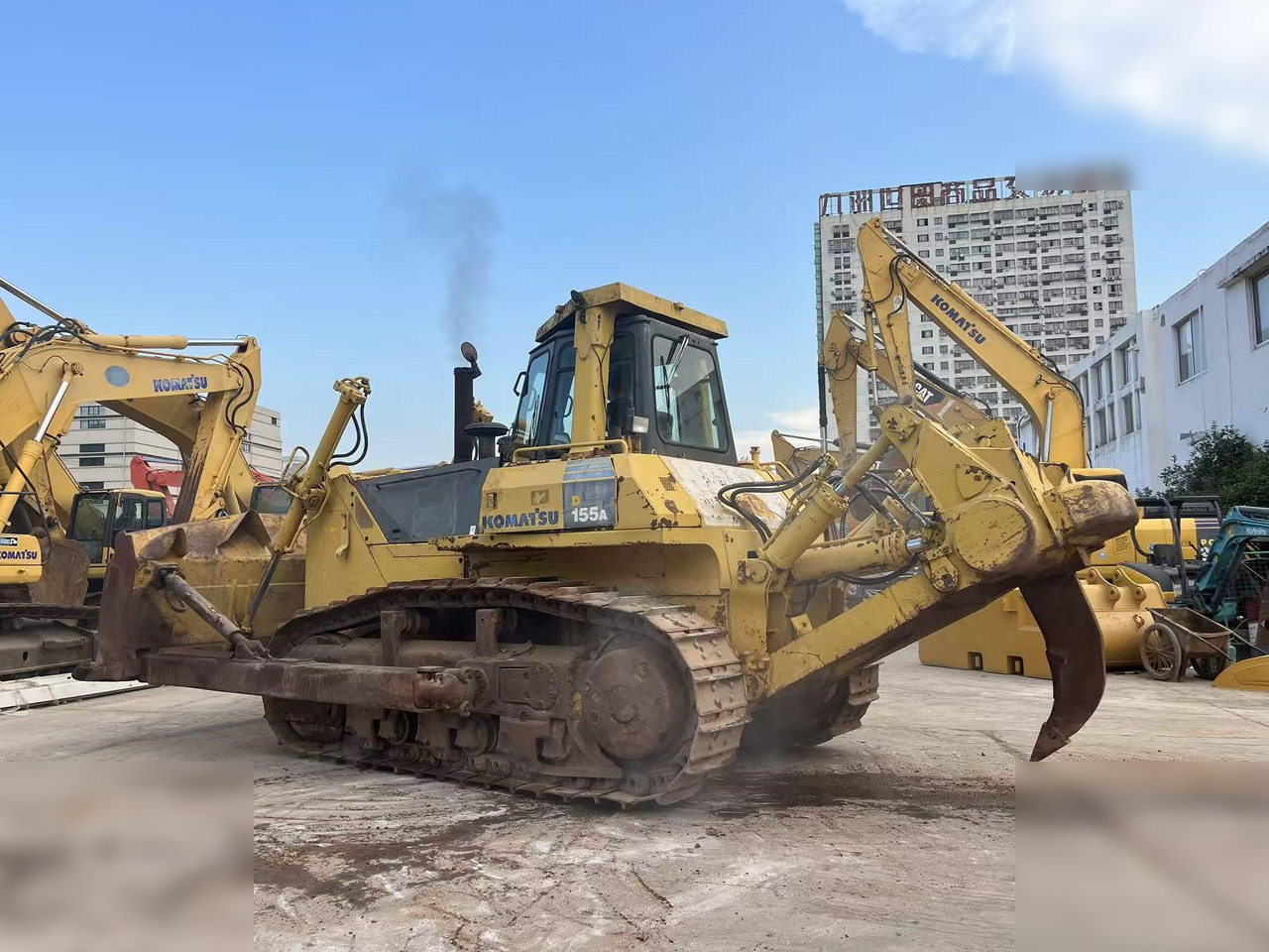 KOMATSU D155A-5 - Бульдозер: фото 4 KOMATSU D155A-5 - Бульдозер: фото 4