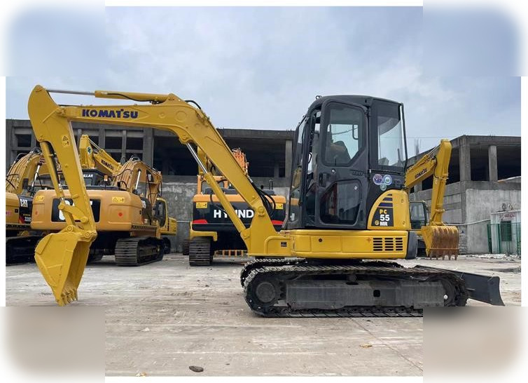 KOMATSU PC55MR-2 - Мини-экскаватор: фото 1 KOMATSU PC55MR-2 - Мини-экскаватор: фото 1