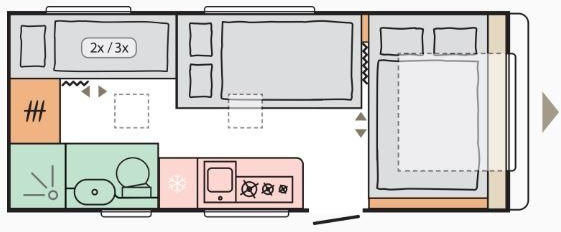 Adria Adora 573 PT* Fb-Temp.*Alde-Warmwasser-Hz. - Прицеп дача: фото 4 Adria Adora 573 PT* Fb-Temp.*Alde-Warmwasser-Hz. - Прицеп дача: фото 4