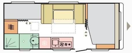 Adria Altea 60Y 552 PK*Fußboden-Temp*Eingangstür Fenst - Прицеп дача: фото 4 Adria Altea 60Y 552 PK*Fußboden-Temp*Eingangstür Fenst - Прицеп дача: фото 4