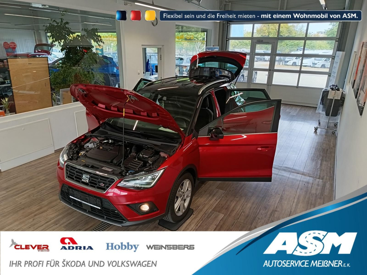 Seat Arona 1,5TSI FR*AHK*NAVI*ACC*LED*BEATS*R-KAM*DAB - Внедорожник: фото 1 Seat Arona 1,5TSI FR*AHK*NAVI*ACC*LED*BEATS*R-KAM*DAB - Внедорожник: фото 1