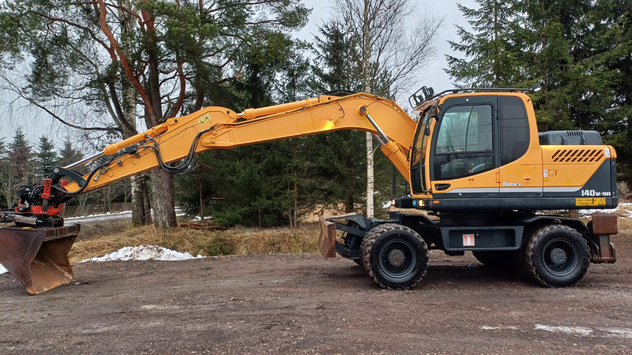 Hyundai Robex 140W-9A - Колёсный экскаватор: фото 2 Hyundai Robex 140W-9A - Колёсный экскаватор: фото 2