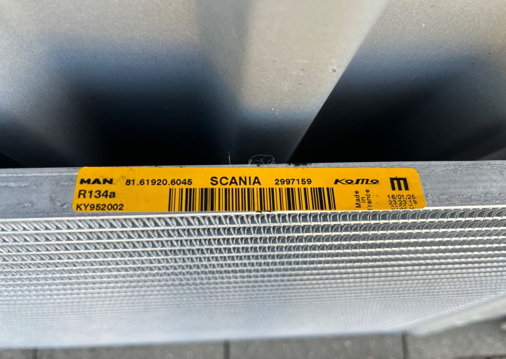 NOWA Chłodnica klimatyzacji MAN TG3 TGX TGS nowy model skraplacz - Конденсатор для Грузовиков: фото 2 NOWA Chłodnica klimatyzacji MAN TG3 TGX TGS nowy model skraplacz - Конденсатор для Грузовиков: фото 2