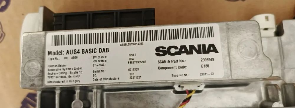 SCANIA R S RADIO NAWIGACJA - Кабина и интерьер для Грузовиков: фото 2 SCANIA R S RADIO NAWIGACJA - Кабина и интерьер для Грузовиков: фото 2