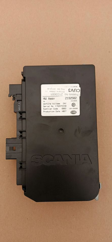 Блок управления для Грузовиков SCANIA R S STEROWNIK ŚWIATEŁ KOMPUTER CUV3 2632613: фото 1