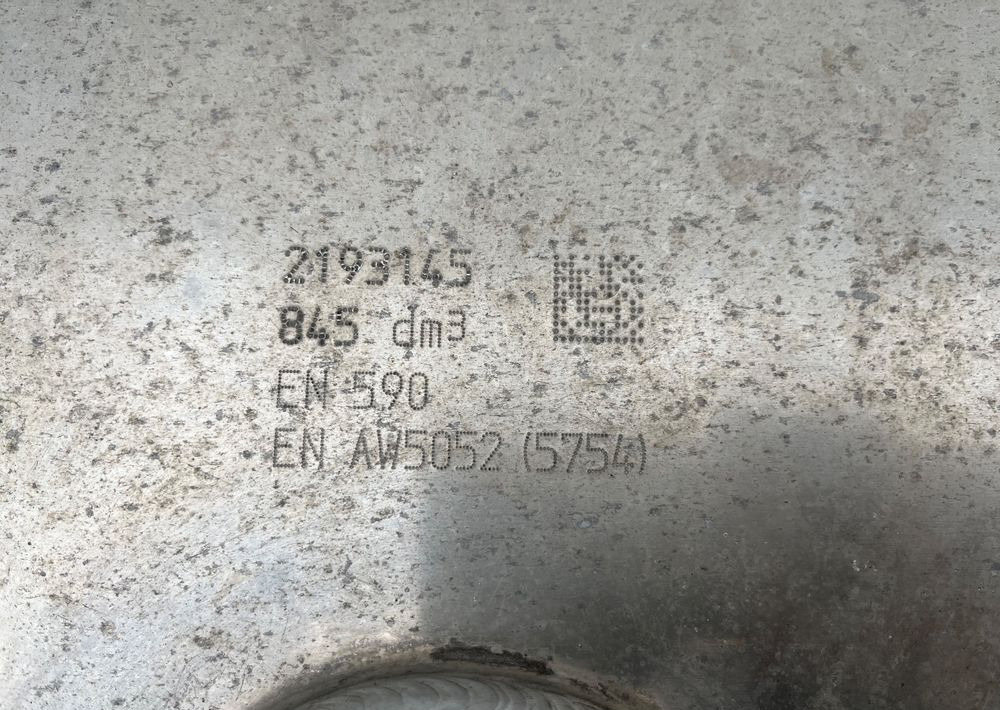 Zbiornik paliwa DAF XG XF CF 845 litrów bak - Подготовка топлива для Грузовиков: фото 4 Zbiornik paliwa DAF XG XF CF 845 litrów bak - Подготовка топлива для Грузовиков: фото 4