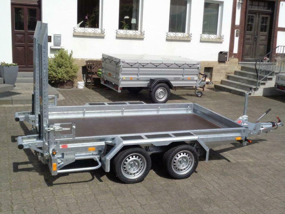 Прицеп для спецтехники Böckmann, PKW-Anhänger, Baumaschinentransporter, 2,7 to. 100 km/h: фото 14