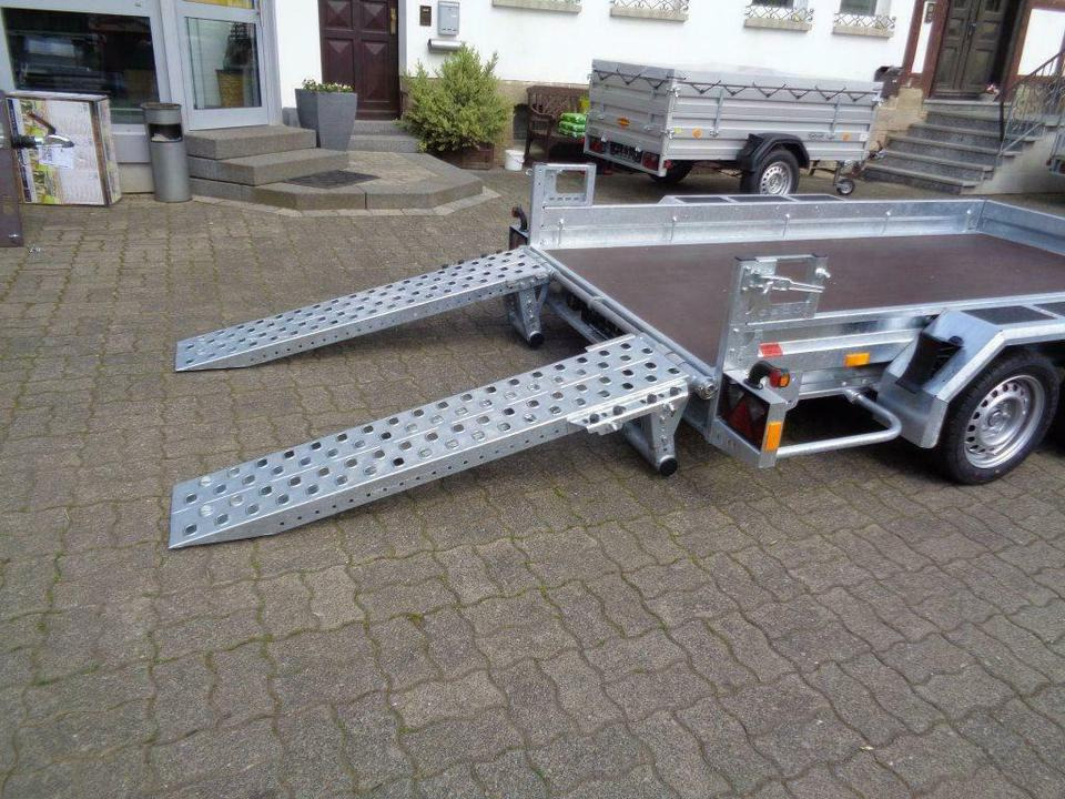 Прицеп для спецтехники Böckmann, PKW-Anhänger, Baumaschinentransporter, 2,7 to. 100 km/h: фото 8