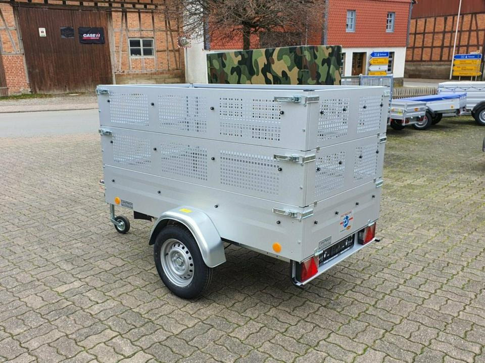 Böckmann PKW-Anhänger TPV 1,0to, 100 km/h, Gitteraufbau - Прицеп для легкового автомобиля: фото 3 Böckmann PKW-Anhänger TPV 1,0to, 100 km/h, Gitteraufbau - Прицеп для легкового автомобиля: фото 3