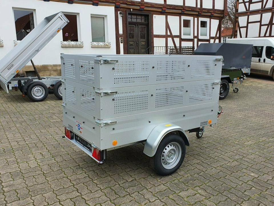 Böckmann PKW-Anhänger TPV 1,0to, 100 km/h, Gitteraufbau - Прицеп для легкового автомобиля: фото 2 Böckmann PKW-Anhänger TPV 1,0to, 100 km/h, Gitteraufbau - Прицеп для легкового автомобиля: фото 2