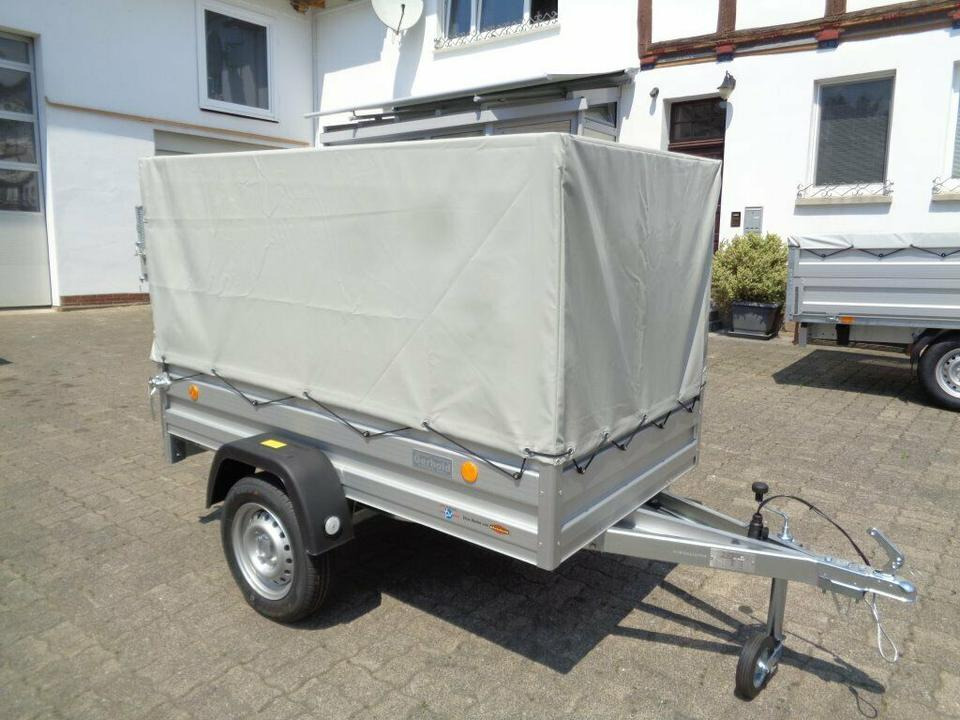 Böckmann-TPV PKW Anhänger Aluaufbau Plane u. Spriegel - Прицеп для легкового автомобиля: фото 1 Böckmann-TPV PKW Anhänger Aluaufbau Plane u. Spriegel - Прицеп для легкового автомобиля: фото 1