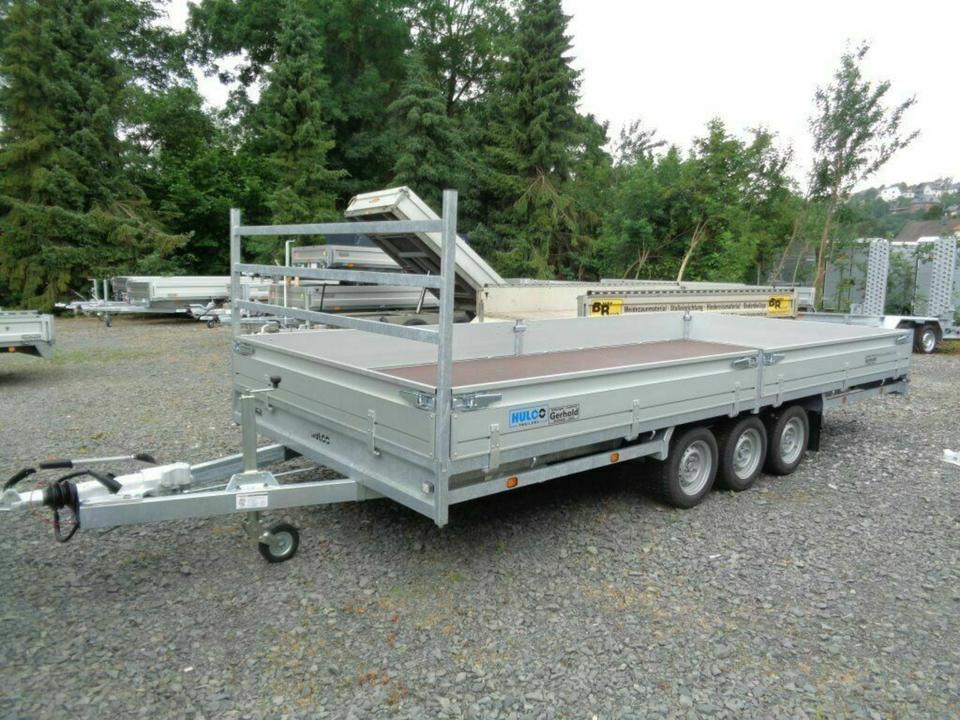 Hulco - PKW Anhänger Tridem, 3,5 to Leihanhänger Mietfahrzeug 5m - Прицеп бортовой/ Платформа: фото 3 Hulco - PKW Anhänger Tridem, 3,5 to Leihanhänger Mietfahrzeug 5m - Прицеп бортовой/ Платформа: фото 3