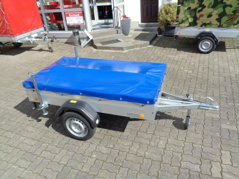 PKW Anhänger, 750 kg, Flachplane, Stützen, 100 km/h - Прицеп для легкового автомобиля: фото 2 PKW Anhänger, 750 kg, Flachplane, Stützen, 100 km/h - Прицеп для легкового автомобиля: фото 2