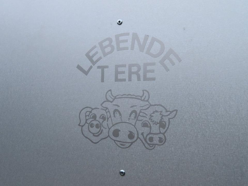 Прицеп для перевозки животных TPV  Kleinviehanhänger 1,0t Flügeltür Viehanhänger Ziegen Schafe: фото 14