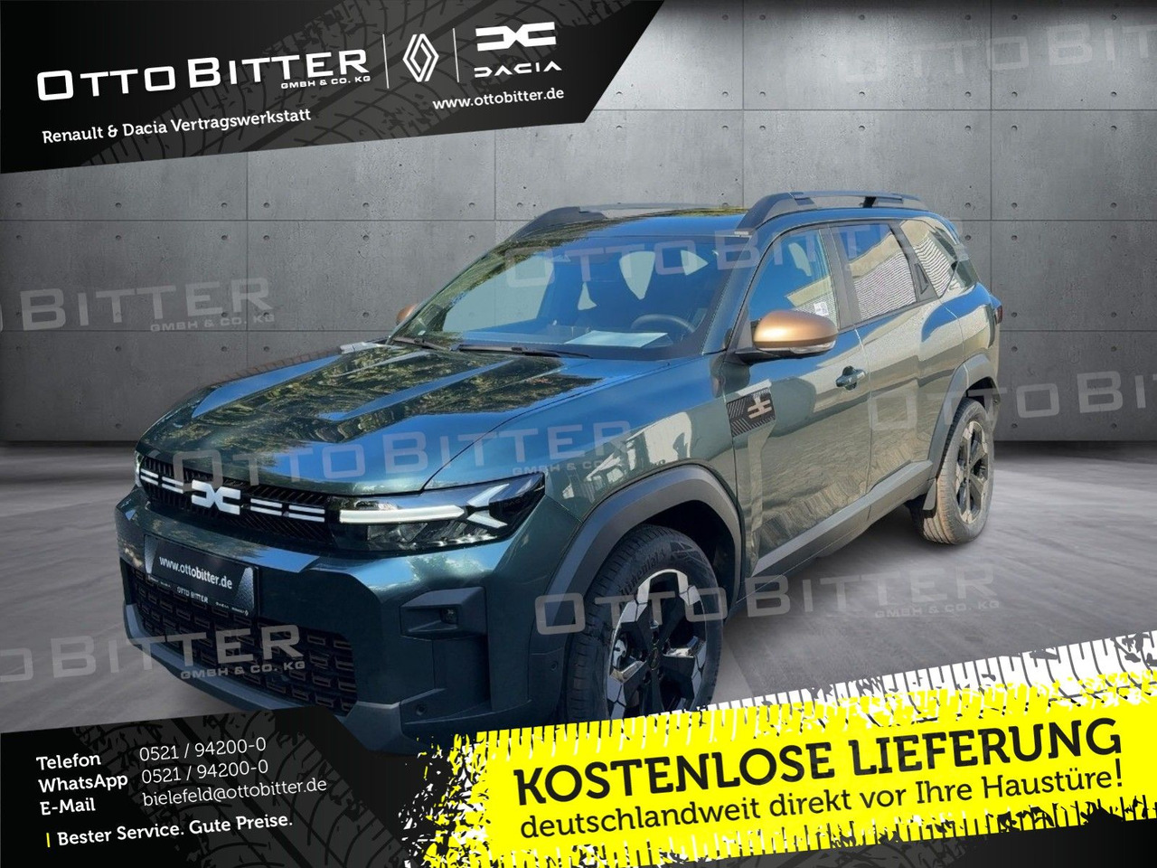 Dacia Bigster Extreme 155 Hybrid Winter-Plus/Park/E-He - Внедорожник: фото 1 Dacia Bigster Extreme 155 Hybrid Winter-Plus/Park/E-He - Внедорожник: фото 1