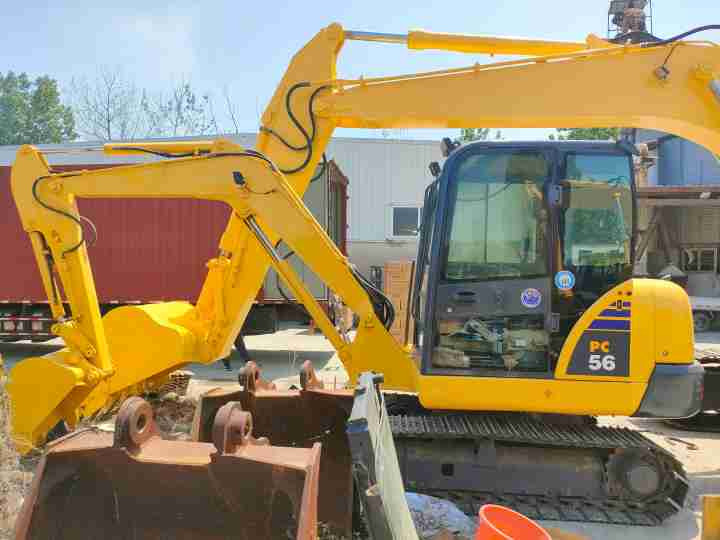 Used Komatsu PC56 Mini Excavator-Affordable,Durable,Reliable,Compact,and Efficient Construction Machinery - Экскаватор: фото 4 Used Komatsu PC56 Mini Excavator-Affordable,Durable,Reliable,Compact,and Efficient Construction Machinery - Экскаватор: фото 4