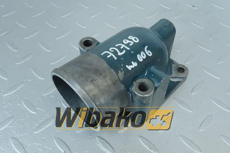Inlet mainfold elbow for engine Kubota V3800 1C020-11613 - Впускной коллектор для Строительной техники: фото 1 Inlet mainfold elbow for engine Kubota V3800 1C020-11613 - Впускной коллектор для Строительной техники: фото 1