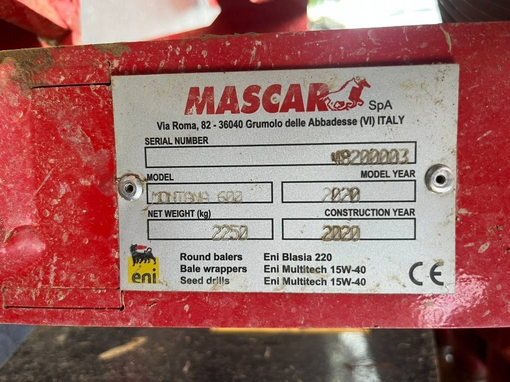 Mascar Montana 600 - Сеялка точного высева: фото 3 Mascar Montana 600 - Сеялка точного высева: фото 3