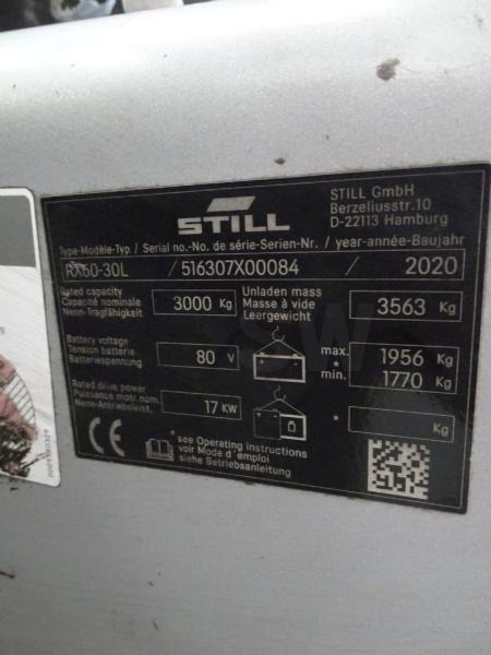 Still RX60-30L RX60-30L - Электропогрузчик: фото 5 Still RX60-30L RX60-30L - Электропогрузчик: фото 5