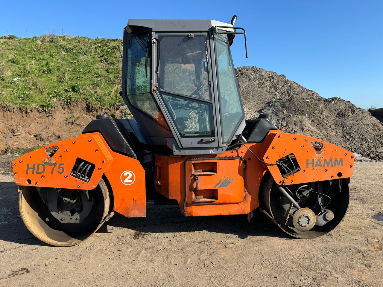 Дорожный каток HAMM HD75: фото 8