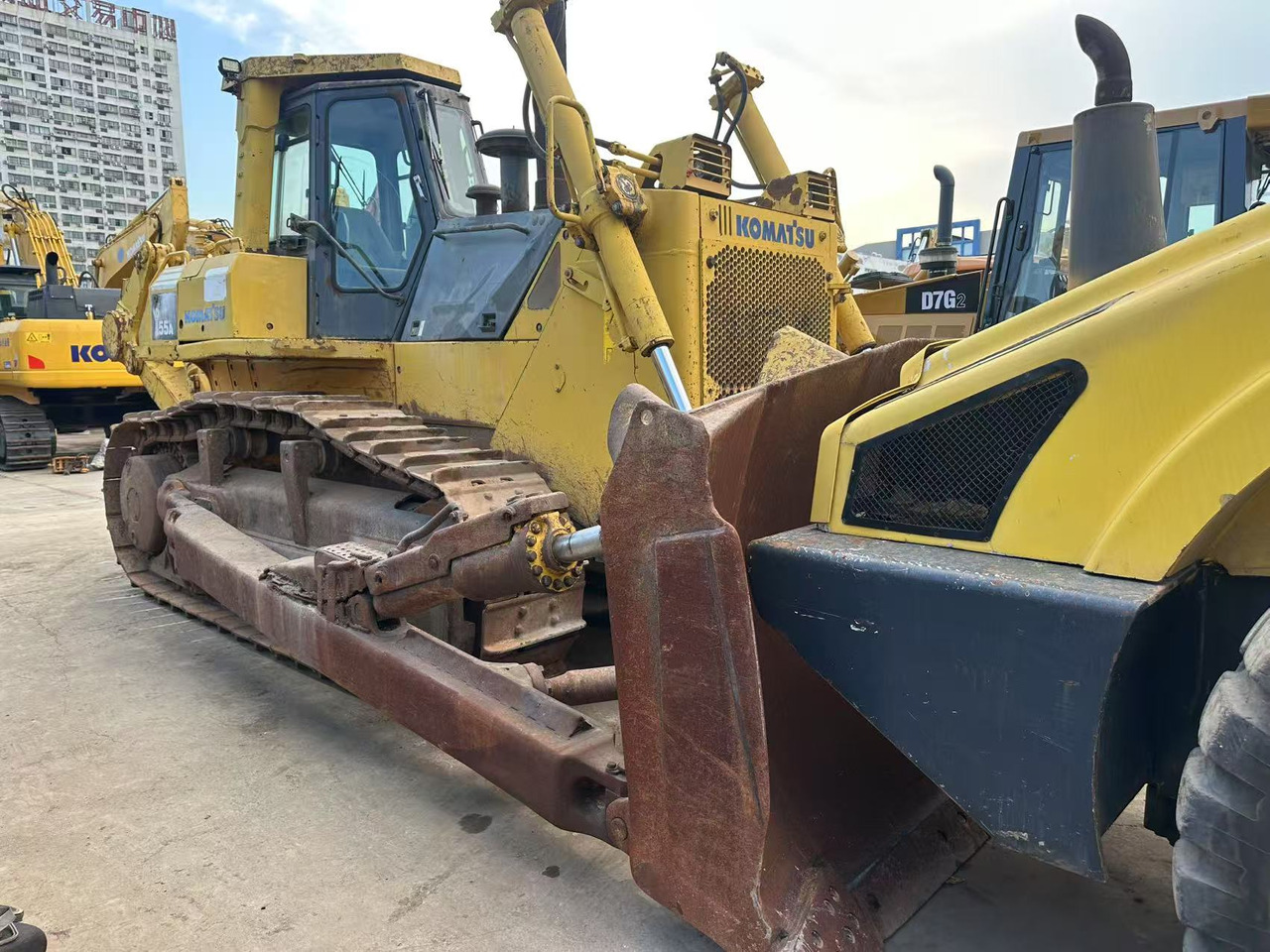 KOMATSU D155A-5 - Бульдозер: фото 4 KOMATSU D155A-5 - Бульдозер: фото 4