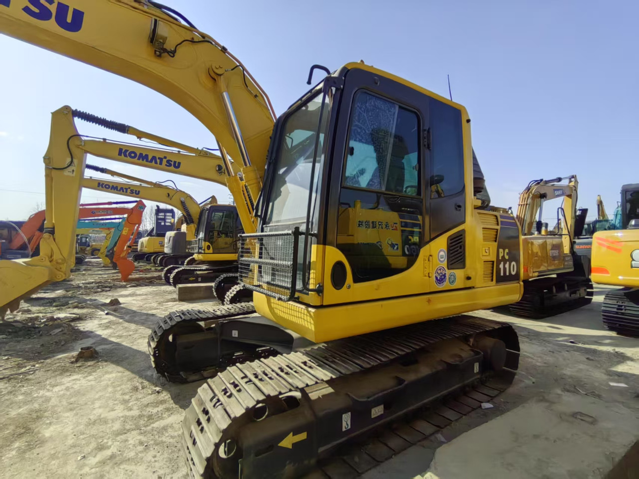 KOMATSU PC110-7 - Гусеничный экскаватор: фото 4 KOMATSU PC110-7 - Гусеничный экскаватор: фото 4