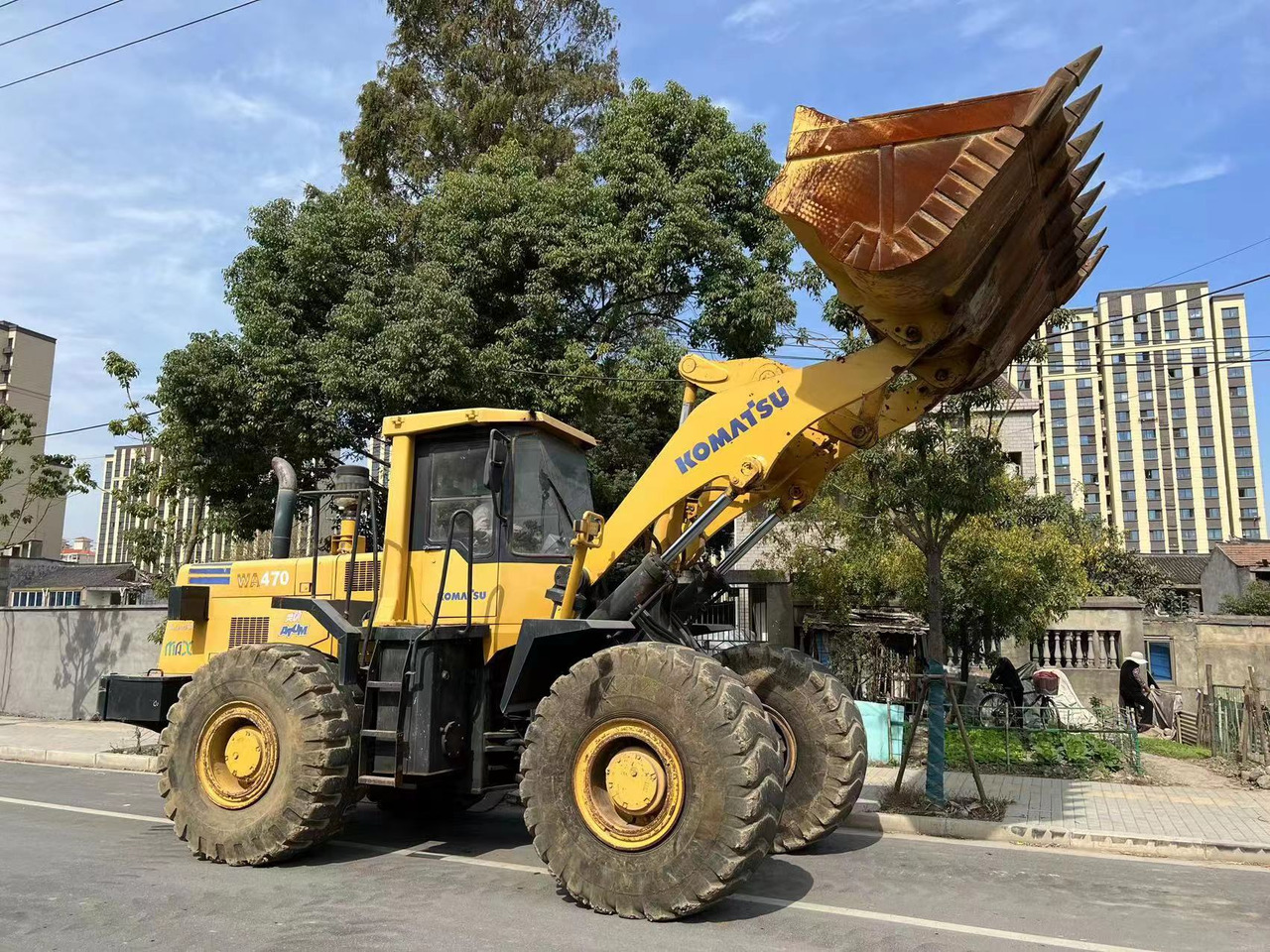 KOMATSU WA470-3 - Колёсный погрузчик: фото 5 KOMATSU WA470-3 - Колёсный погрузчик: фото 5