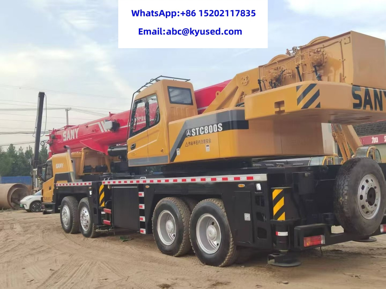 SANY STC800 STC500 STC550 STC750 STC250 STC1000 STC1300 STC1600 STC1800 - Мобильный кран: фото 3 SANY STC800 STC500 STC550 STC750 STC250 STC1000 STC1300 STC1600 STC1800 - Мобильный кран: фото 3