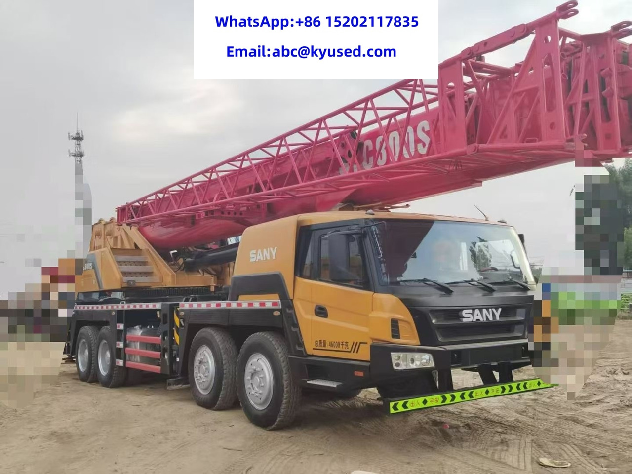 SANY STC800 STC500 STC550 STC750 STC250 STC1000 STC1300 STC1600 STC1800 - Мобильный кран: фото 2 SANY STC800 STC500 STC550 STC750 STC250 STC1000 STC1300 STC1600 STC1800 - Мобильный кран: фото 2