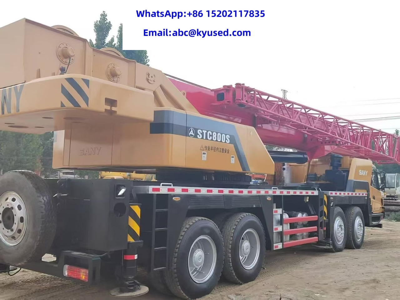 SANY STC800 STC500 STC550 STC750 STC250 STC1000 STC1300 STC1600 STC1800 - Мобильный кран: фото 4 SANY STC800 STC500 STC550 STC750 STC250 STC1000 STC1300 STC1600 STC1800 - Мобильный кран: фото 4