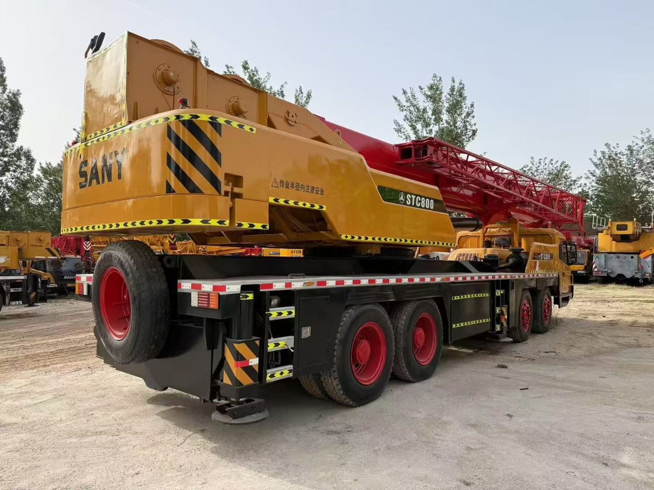 SANY STC800 STC800E STC800T STC80T5 STC800H STC750 75 ton 80ton truck crane - Мобильный кран: фото 4 SANY STC800 STC800E STC800T STC80T5 STC800H STC750 75 ton 80ton truck crane - Мобильный кран: фото 4