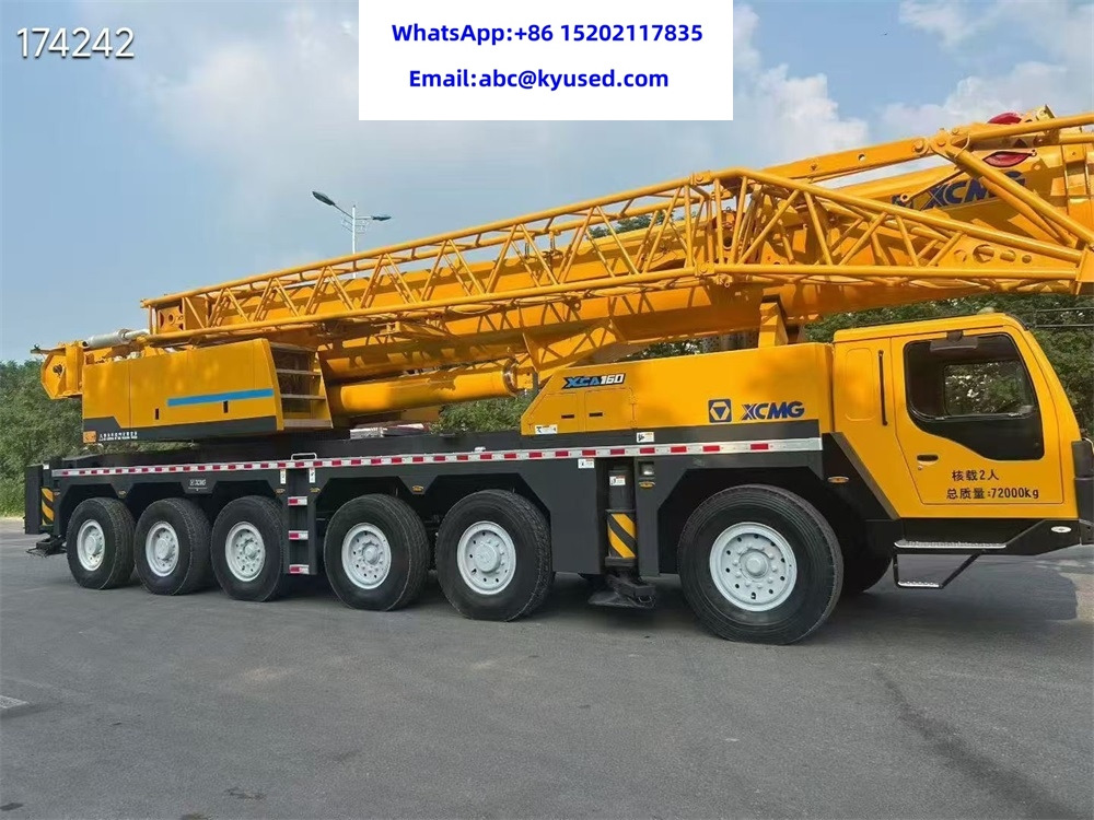 XCMG QAY160 XCA160 XCT160 QY160 160TON 180TON 150TON 100TON 130TON CRANE - Вседорожный кран: фото 4 XCMG QAY160 XCA160 XCT160 QY160 160TON 180TON 150TON 100TON 130TON CRANE - Вседорожный кран: фото 4