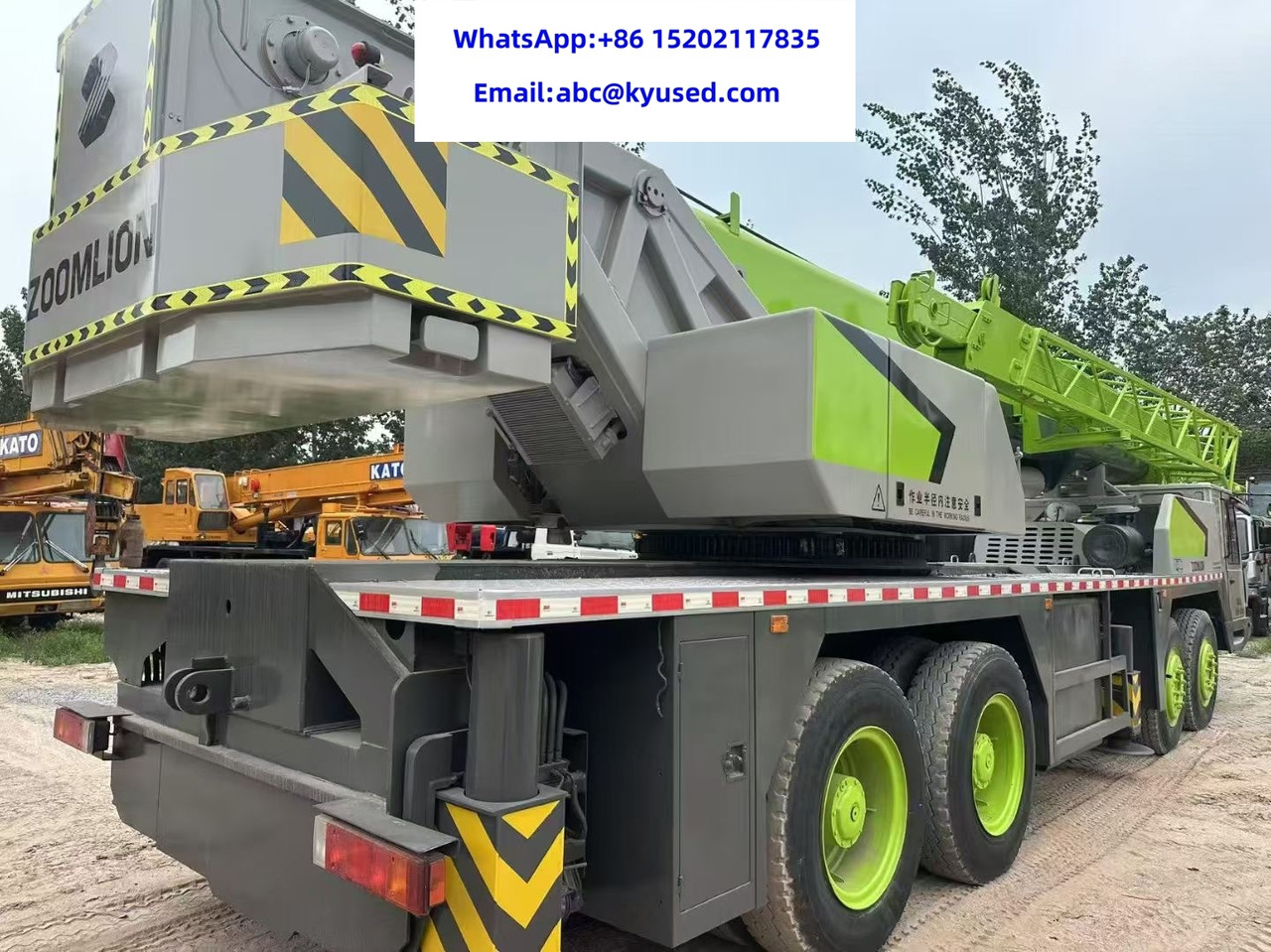 ZOOMLION QY70V ZTC700V QY80V ZTC800V 70TON 80TON CRANE - Мобильный кран: фото 2 ZOOMLION QY70V ZTC700V QY80V ZTC800V 70TON 80TON CRANE - Мобильный кран: фото 2