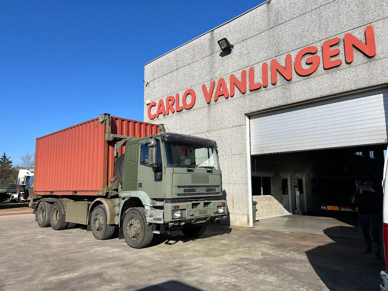 Iveco Eurotrakker 410 (3x in Stock) - Грузовик-контейнеровоз/ Сменный кузов: фото 1 Iveco Eurotrakker 410 (3x in Stock) - Грузовик-контейнеровоз/ Сменный кузов: фото 1
