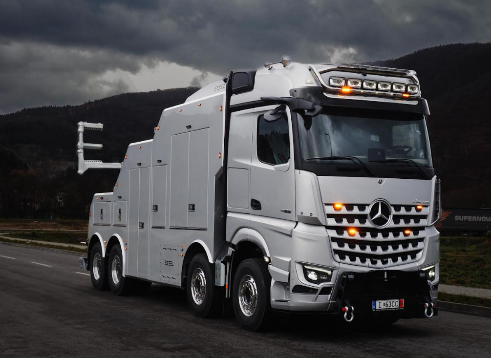 MERCEDES-BENZ Mercedes Arocs NEW T-REX silver - Эвакуатор: фото 1 MERCEDES-BENZ Mercedes Arocs NEW T-REX silver - Эвакуатор: фото 1