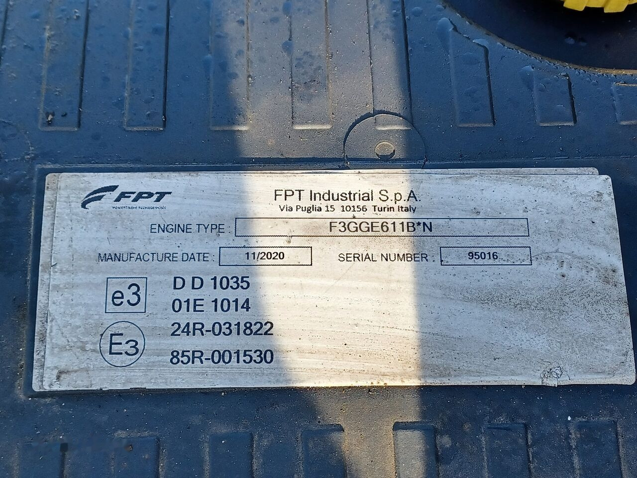 IVECO F3GGE611B*N IVECO truck - Двигатель для Грузовиков: фото 1 IVECO F3GGE611B*N IVECO truck - Двигатель для Грузовиков: фото 1