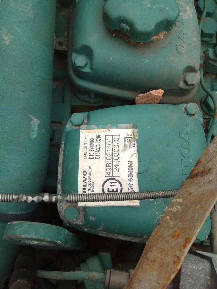 Volvo D10A 320 Volvo FL FM - Двигатель для Грузовиков: фото 4 Volvo D10A 320 Volvo FL FM - Двигатель для Грузовиков: фото 4