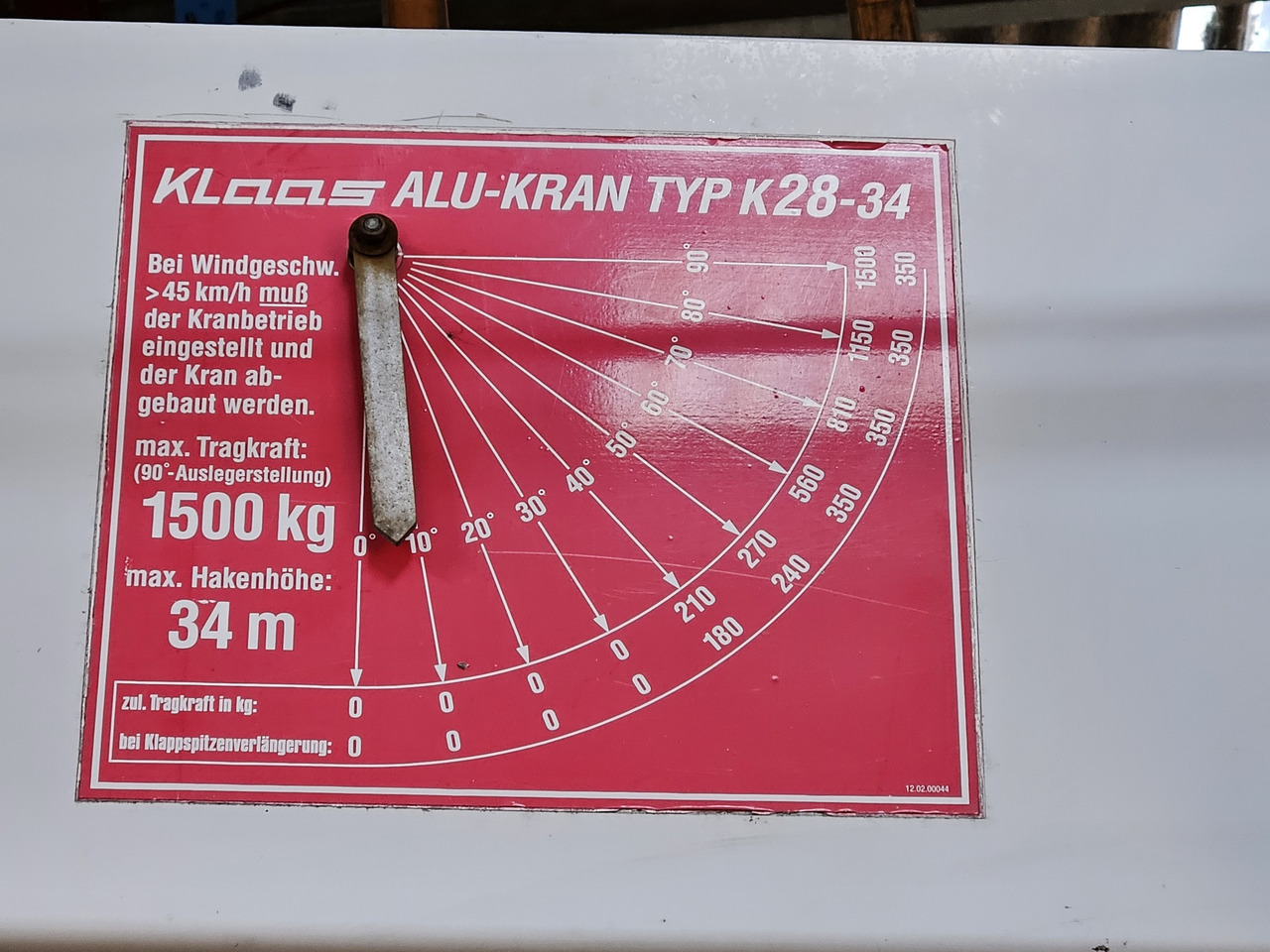 MERCEDES-BENZ Klaas K28-34 Autokran - Автоманипулятор: фото 2 MERCEDES-BENZ Klaas K28-34 Autokran - Автоманипулятор: фото 2