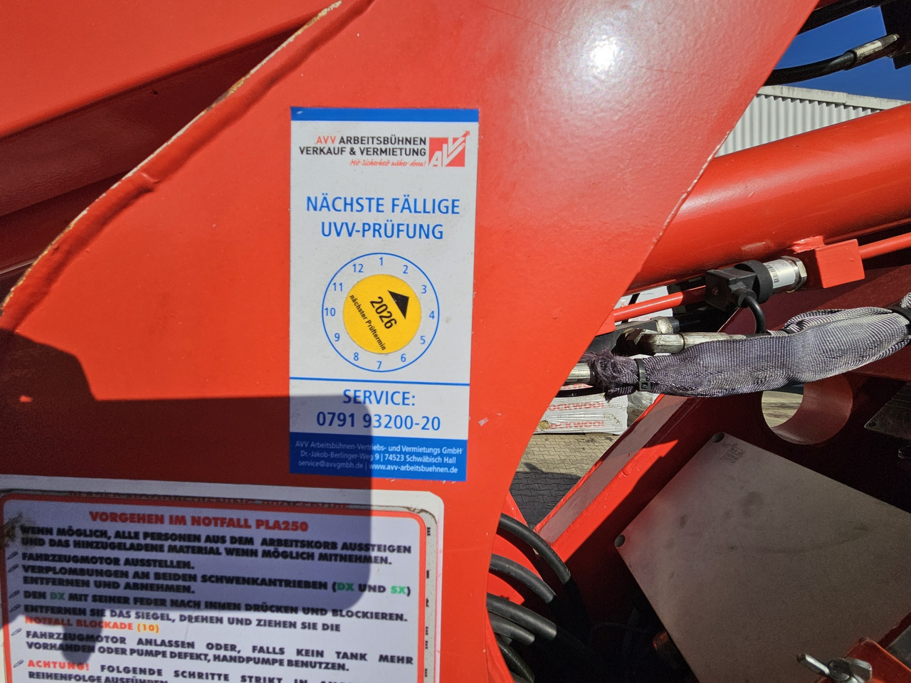 Грузовик с подъемником Nissan Cabstar CMC PLA 250 - 25m TOP nur 420 Stunden!: фото 16